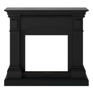 Habillage de cheminée pour Powerflame modèle Magna - Noir profond