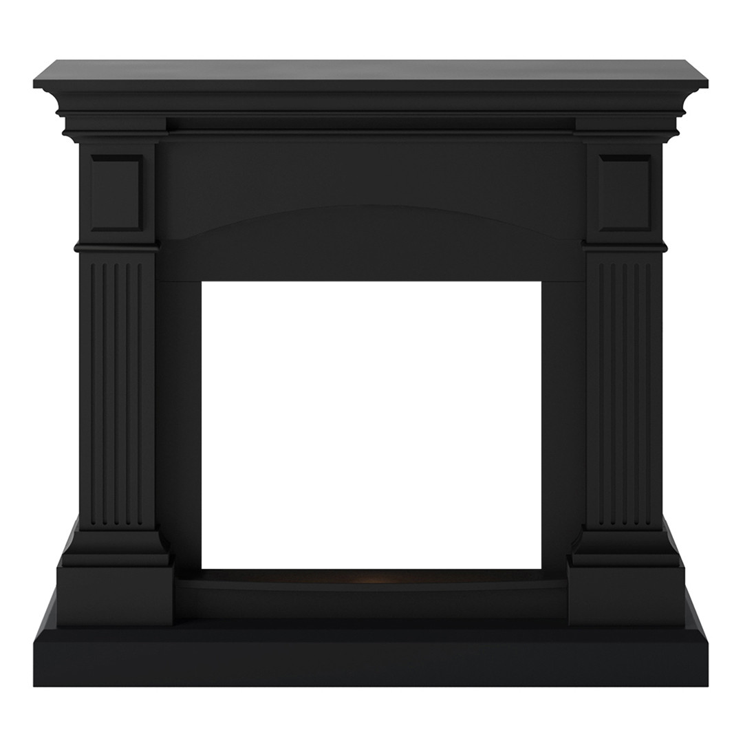 Habillage de cheminée pour Powerflame modèle Magna - Noir profond