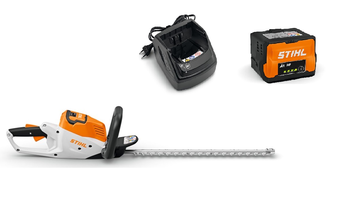 Taille-haies 36 V HSA 50.1 + batterie AK 10 + chargeur AL 101 STIHL 4521-011-3570