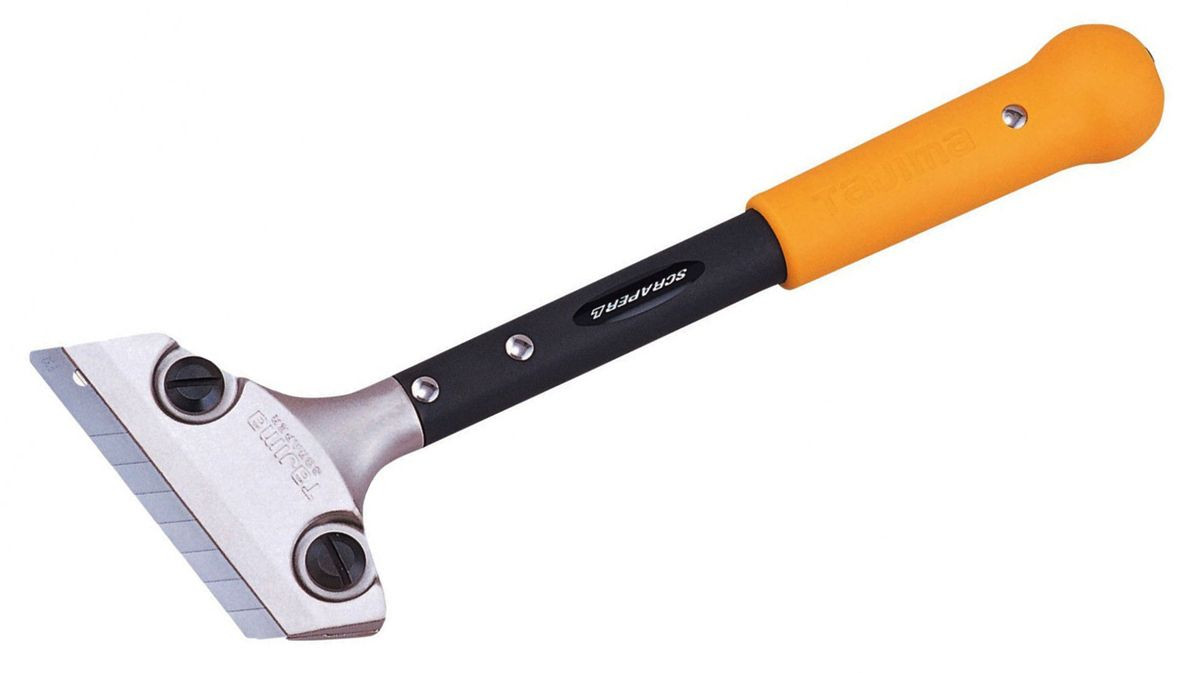 Grattoir largeur 100 mm avec manche 300 mm
