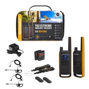 Talkie walkie T82 Extreme Twin Jaune MOTOROLA B8P00811YDEMAG