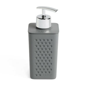Distributeur de savon TATAY Bohol plastique gris