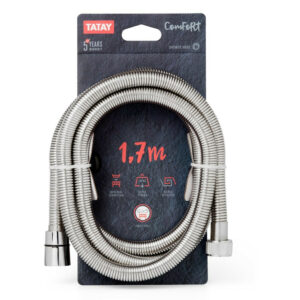 Flexible de douche Comfort chrome, 1,70M, TATAY