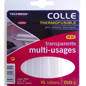15 bâtons de colle universelle (12 x 100 mm)