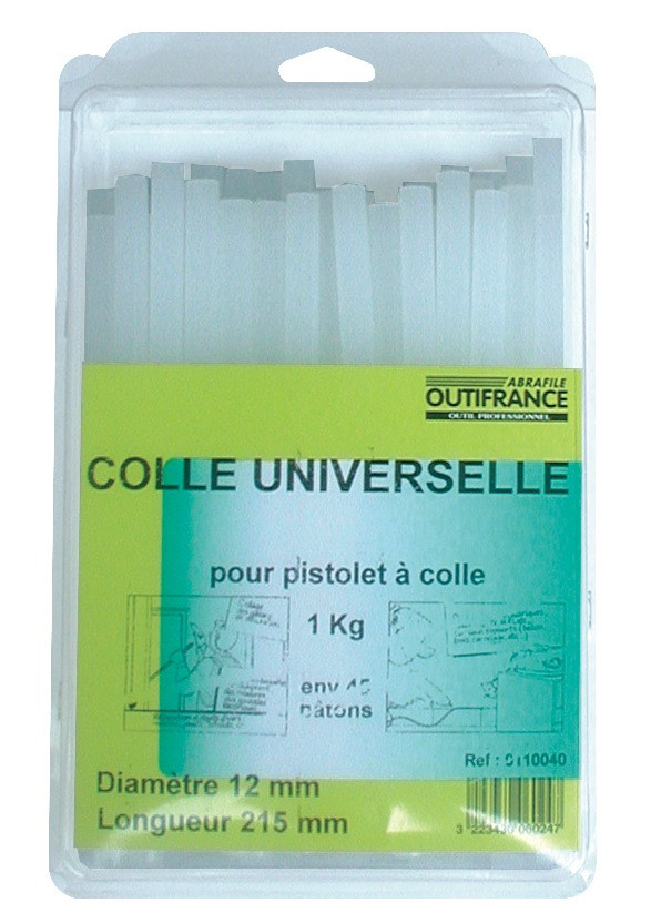 22 bâtons de colle bois (8 x 100 mm)