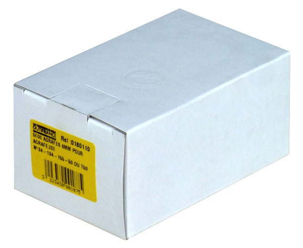 5000 agrafes type D 6 mm