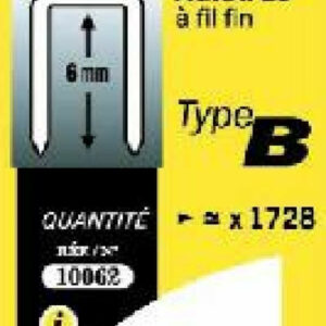 Agrafes 12 mm - type B