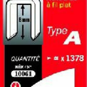 Agrafes 14 mm - type A