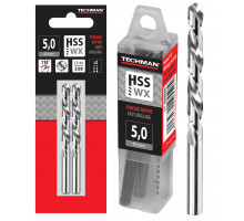 Forets hss - wx118° 5 forets 10.5 mm 133 / 87 mm