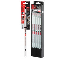 Lames de scies a metaux bi-metal Carte de 2 lames 24 TPI - 10 dents/cm