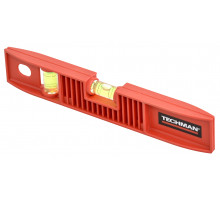 Niveau torpedo incassable 250 mm 2 fioles : 180° et 90°
