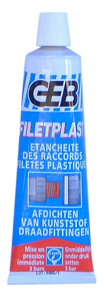 Pate d'étanchéité raccord palstique 100 g