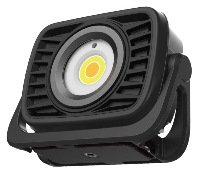 Projecteur rechargeable à température de couleur réglable