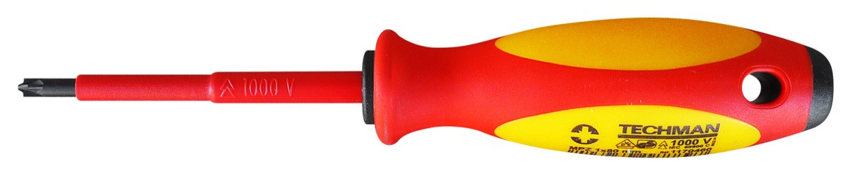 Tournevis Pozidriv bornier isolé 1000V MPz 1