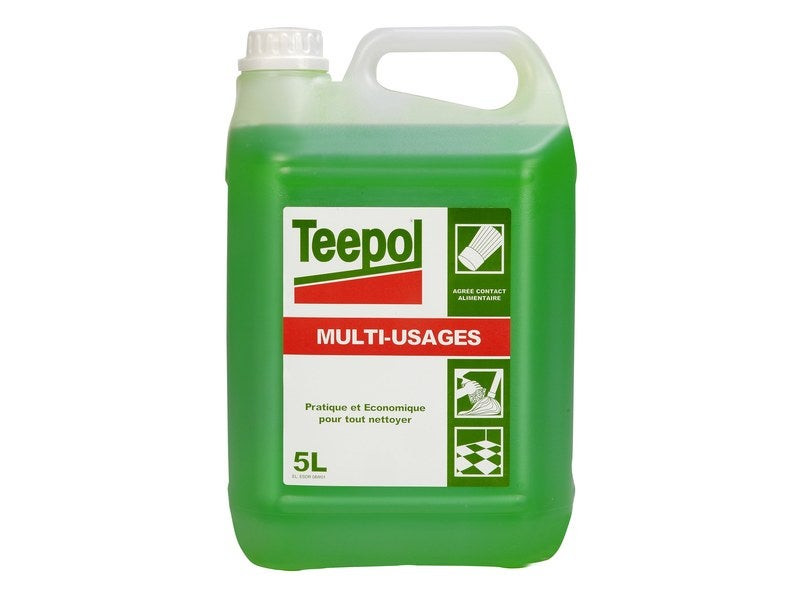 Nettoyant liquide multisurface TEEPOL Universel 5L