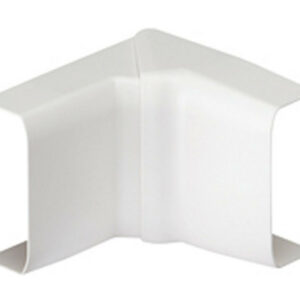 Angle intérieur variable blanc pour moulure, H. 5.4 x P.1.5 cm