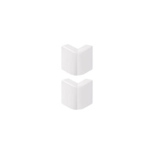 Angles exterieur pour Goulotte 10 x 10 mm blanc lot de 2 tehalit