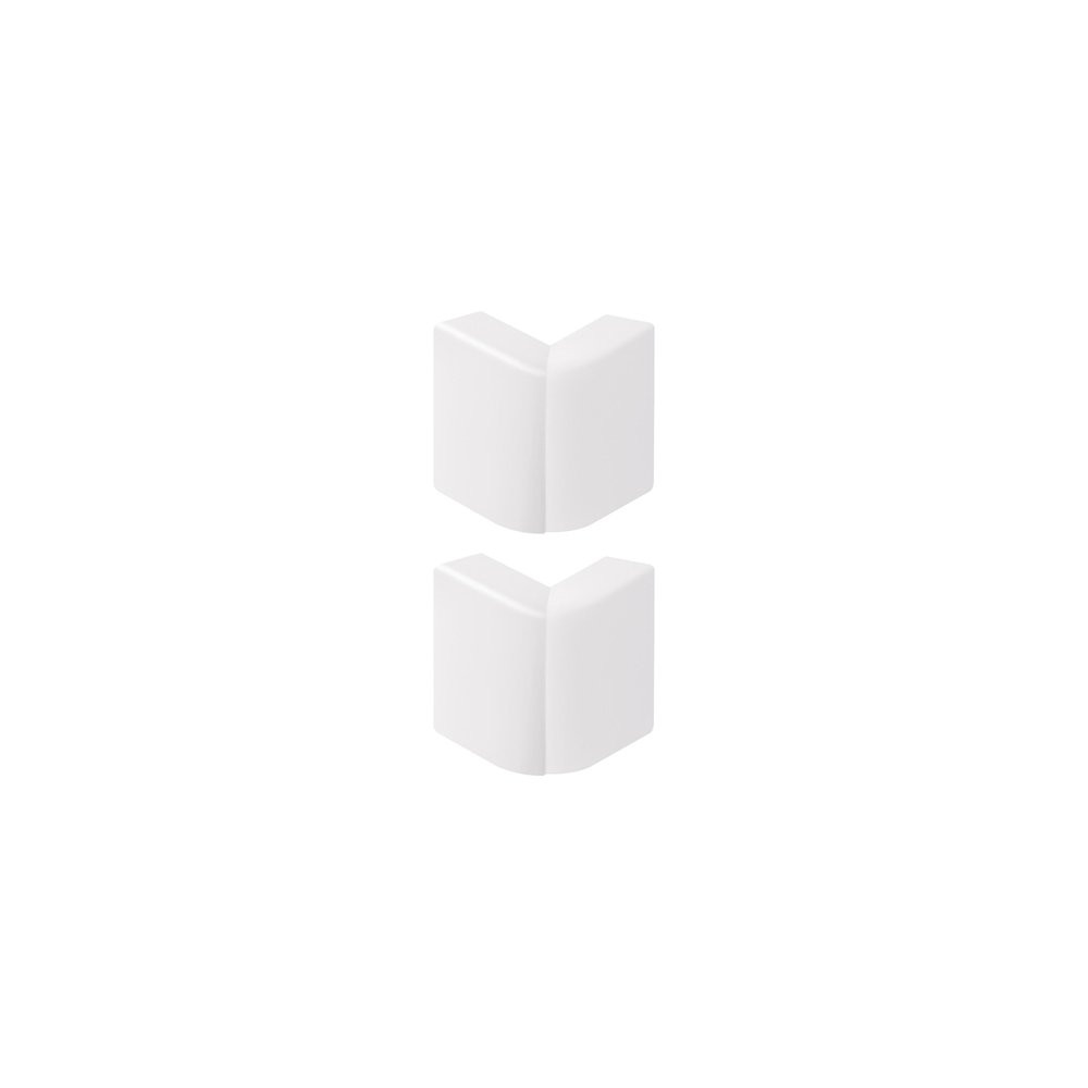Angles exterieur pour Goulotte 10 x 10 mm blanc lot de 2 tehalit