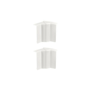 Angles interieur pour Goulotte 10 x 10 mm blanc lot de 2 tehalit