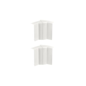 Angles interieur pour Goulotte 15 x 15 mm blanc lot de 2 tehalit