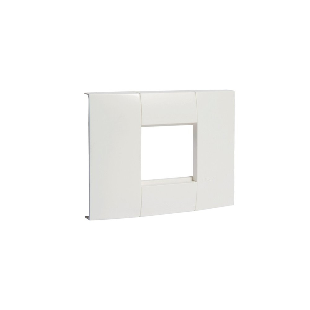 Cadre vide pour appareillage 45 40 x 90 mm blanc tehalit