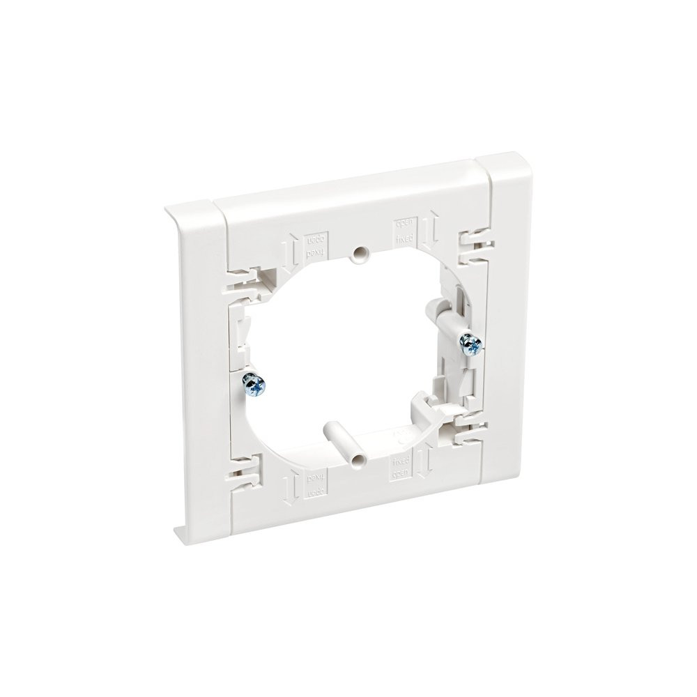 Cadre vide pour appareillage 60 40 x 90 mm blanc tehalit