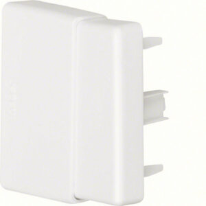 Embout blanc pour goulotte, H.3 x P.9 cm