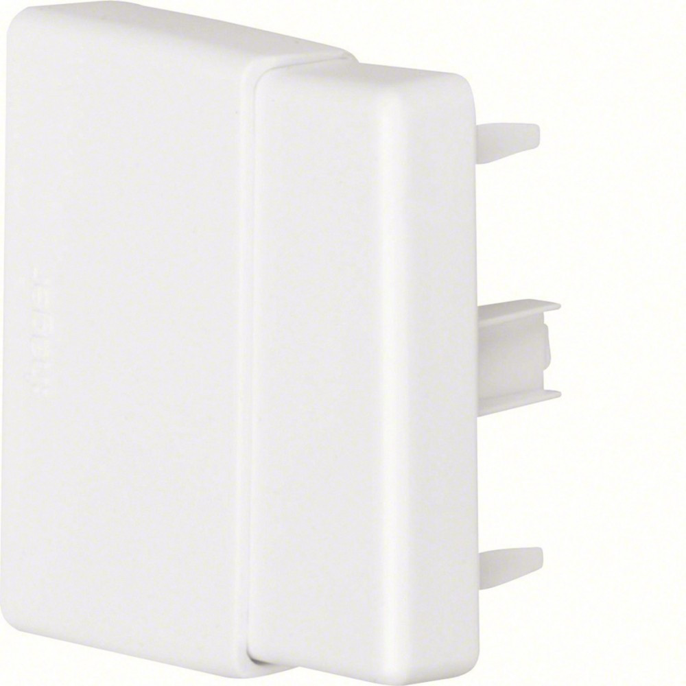 Embout blanc pour goulotte, H.3 x P.9 cm