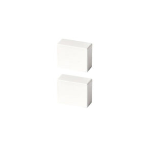 Embout pour Goulotte 10 x 10 mm blanc lot de 2 tehalit