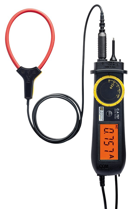 Testeur numérique avec MiniFlex CA757 CHAUVIN ARNOUX P01191757