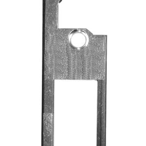 Têtière de gâches à larder 370 HZ fixe zingué droite EFF-EFF 6370405