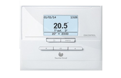 Thermostat d'ambiance programmable à radio EXACONTROL E7RC-B SAUNIER DUVAL 0020118072