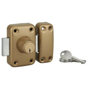 Verrou double cylindre THIRARD Apache, L.40 mm
