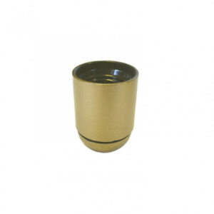 Douille lisse E27 TIBELEC, plastique, or 60 W