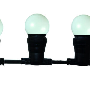 Guirlande extérieure 10 ampoules B22 blanc chaud 500 lumens Pro 10m TIBELEC