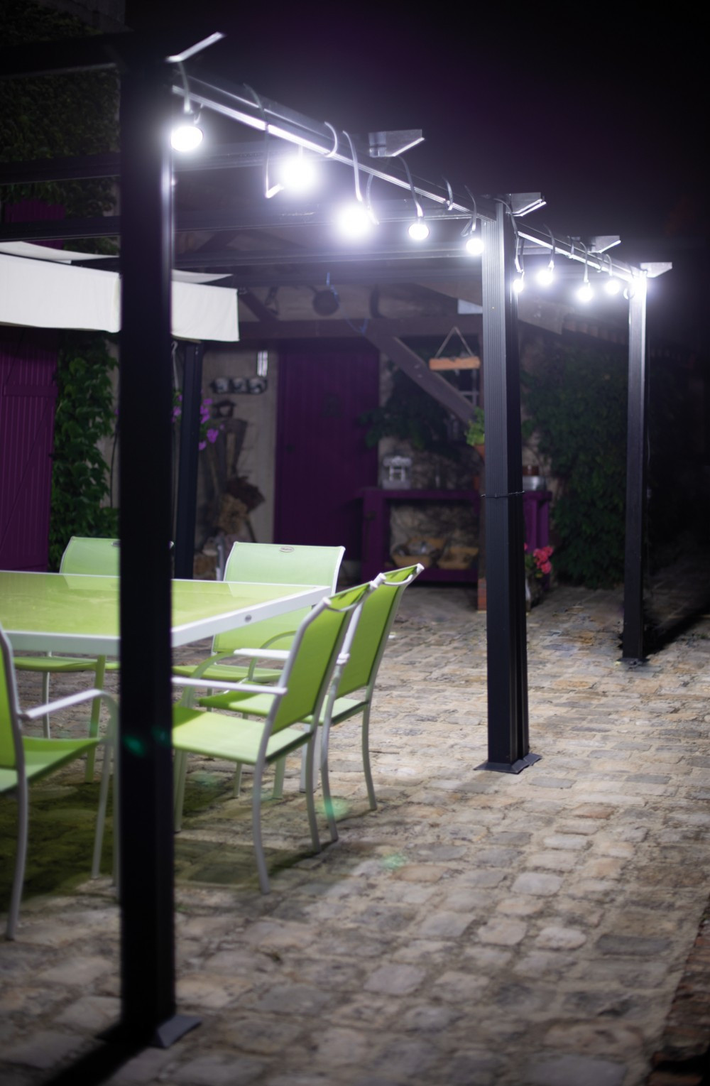 Lot de 5 ampoules led opaque sphérique B22 30 Lm 4 W, TIBELEC