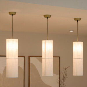 Pavillon cache metal cylindrique d.100mm bronze tibelec