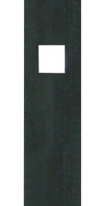 Tige plate éco 2540 mm cataphorèse noir TORBEL 610254