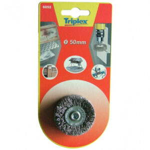 Brosse circulaire perceuse pour métal TIVOLY, Diam.50 mm