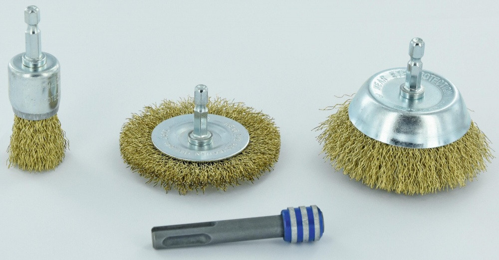 Brosses mixte perceuse pour bois TIVOLY, Diam.22/75 mm