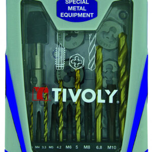 Coffret de 19 forets pour métal TIVOLY