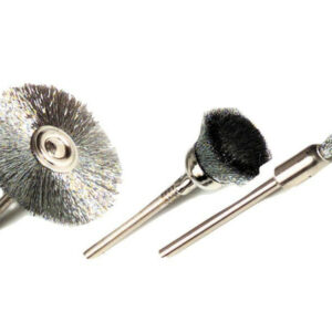 Lot De 3 Minies Brosse Perceuse Pour Multimatière, Diam.5/10/28 Mm
