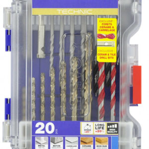 Malette ranger HSS béton carrelage diamant multimatériau TIVOLY