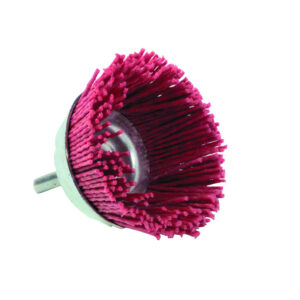 Polybrosse rouge pour bois TIVOLY, Diam.65 mm