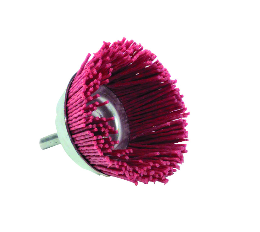 Polybrosse rouge pour bois TIVOLY, Diam.65 mm