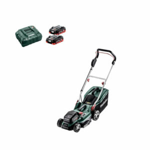 Tondeuse sans fil METABO RM 36-18 LTX BL 36 - 18V - 2 batteries 5,2Ah + chargeur
