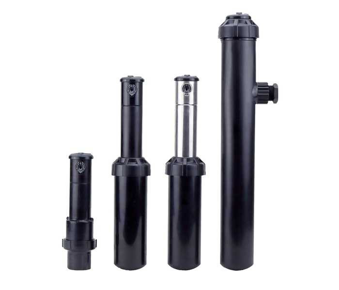 Arroseur T5 Escamotable - Emergence de 12,7 cm - Secteur réglable 40 à 360° - Portée 7,6 à 15,2m - RapidSet