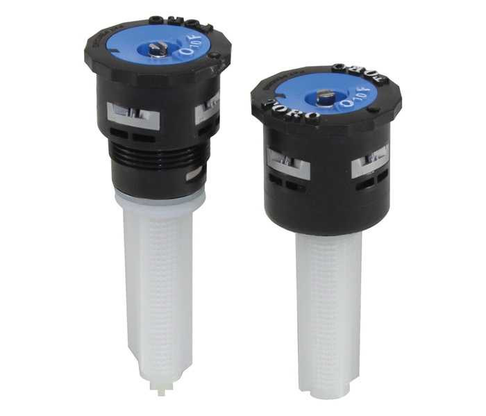 Buse précision 180° filetage femelle - Bleue - Débit 116 l/h - Portée 3m