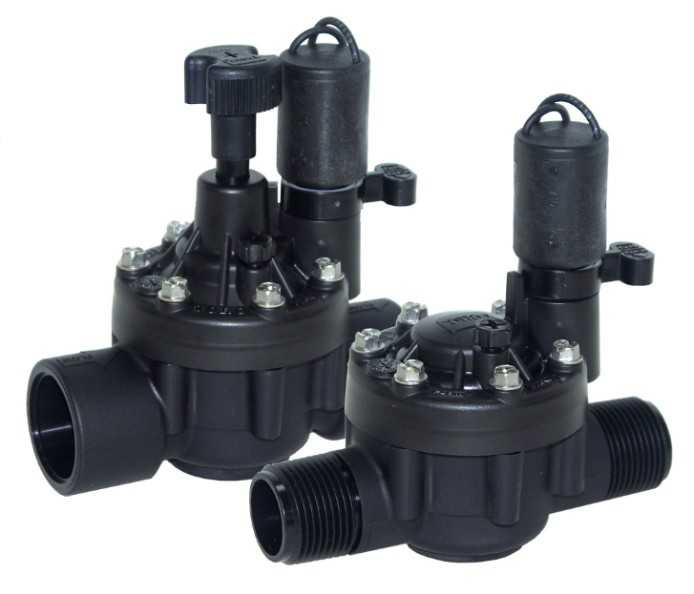 Kit électrovanne 1" M/M TPV - Sans réglage manuel du débit