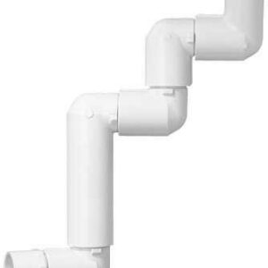 Montage articulé 1" pour arroseurs BSP Unibody - 5 coudes - Longueur jambière 304mm